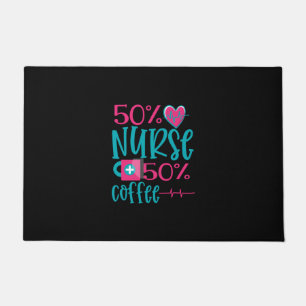 Tapete Presente de Enfermeira   50 Enfermeiro 50 Café
