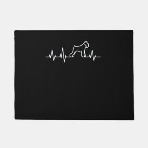 Tapete Presente de Heartbeat Engraçado Schnauzer