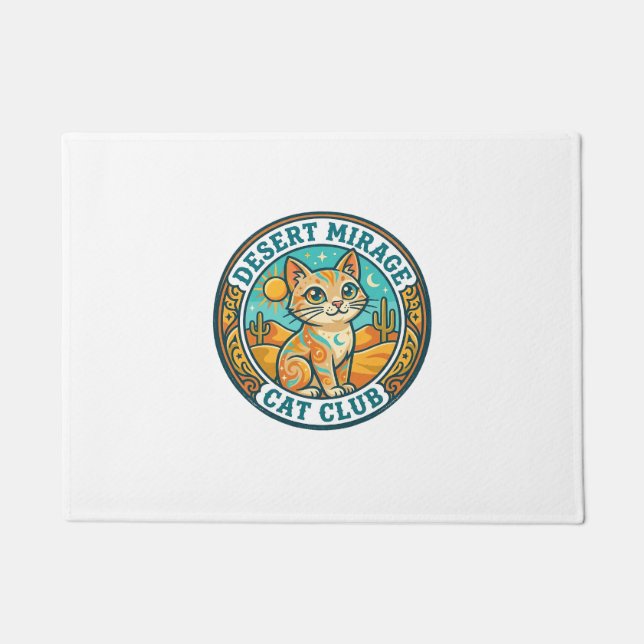 Tapete Presente para Mãe de Gato Miragem do Deserto - Mir (Frente)