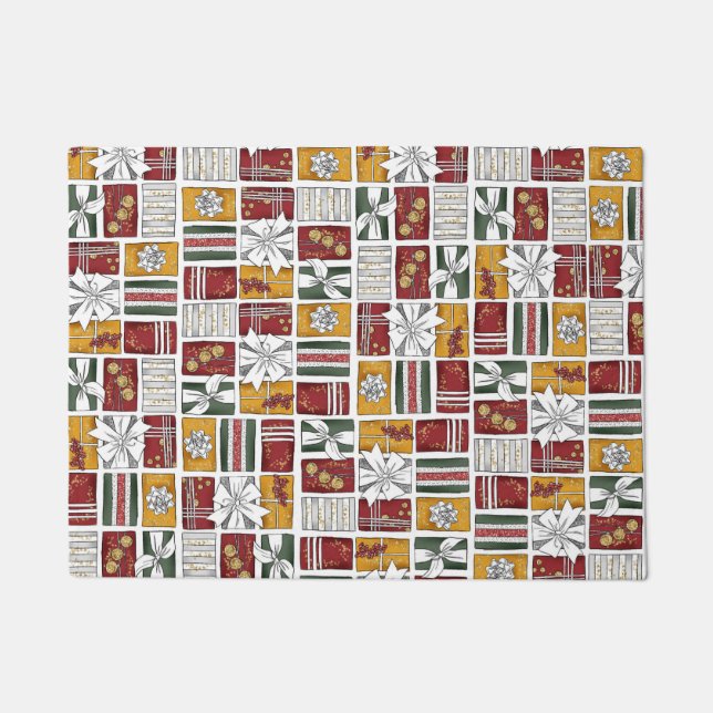 Tapete Presentes de Natal com Arco (Frente)