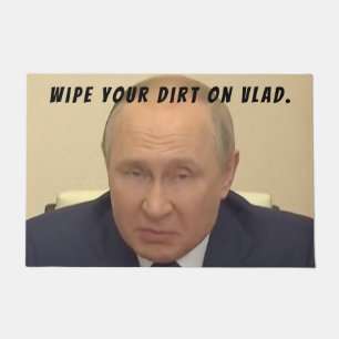Tapete Presidente russo Ucrânia Invader Vladimir Putin