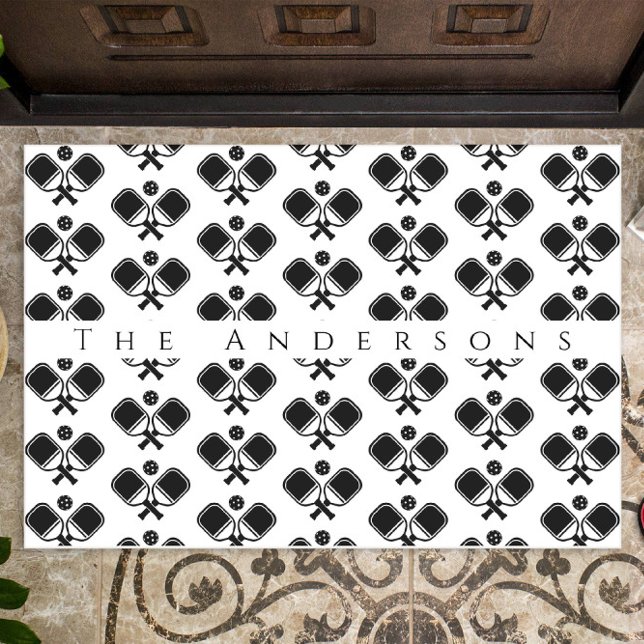 Tapete Preto & Branco | Almôndegas e ampolas (Criador carregado)