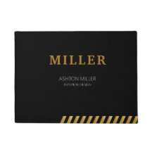 Preto E Dourado Metálico De Construção