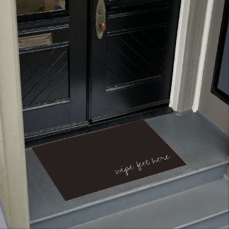 Tapete Preto Personalizado