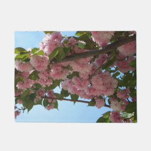 Tapete Primavera cor-de-rosa de florescência dobro da