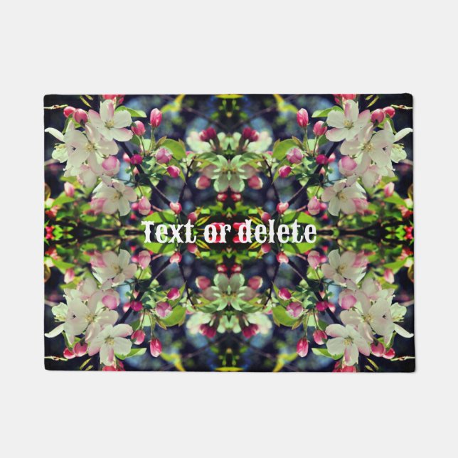 Tapete Primavera Crabapple Blossoms Personalizados (Frente)