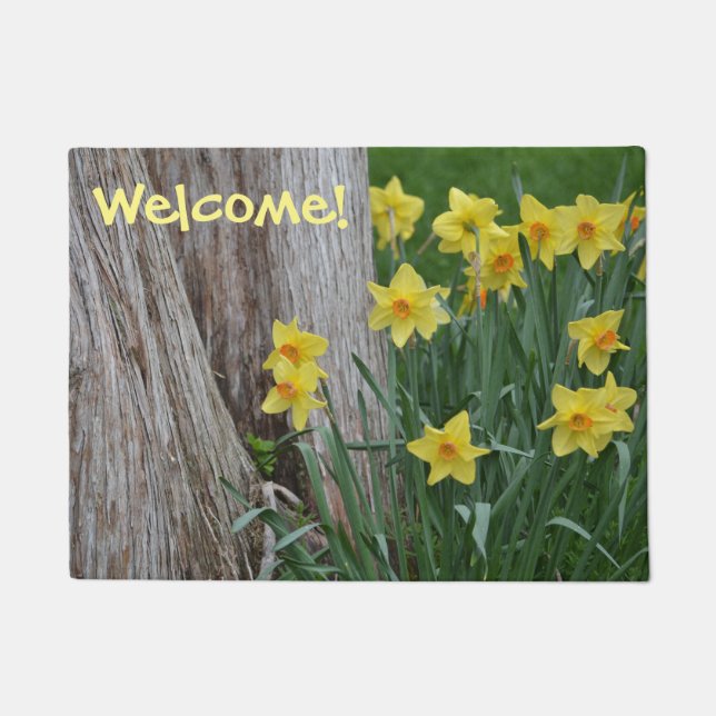 Tapete Primavera Daffoldil Welcome Mat (Frente)