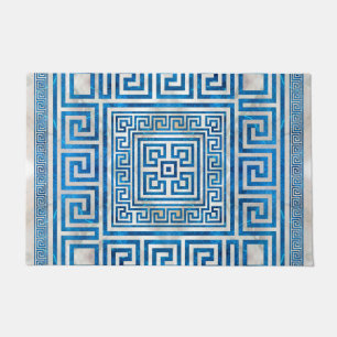 Tapete Principal Ornamento Grego - Meander Grego - Marble
