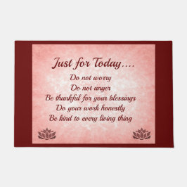 Tapete Princípios Reiki Vermelho e Rosa