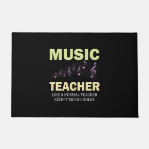Tapete Professor de presentes Professor de Música Muito