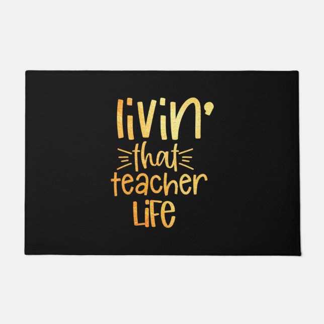 Tapete Professor de presentes | Viver Essa Vida De Profes (Frente)
