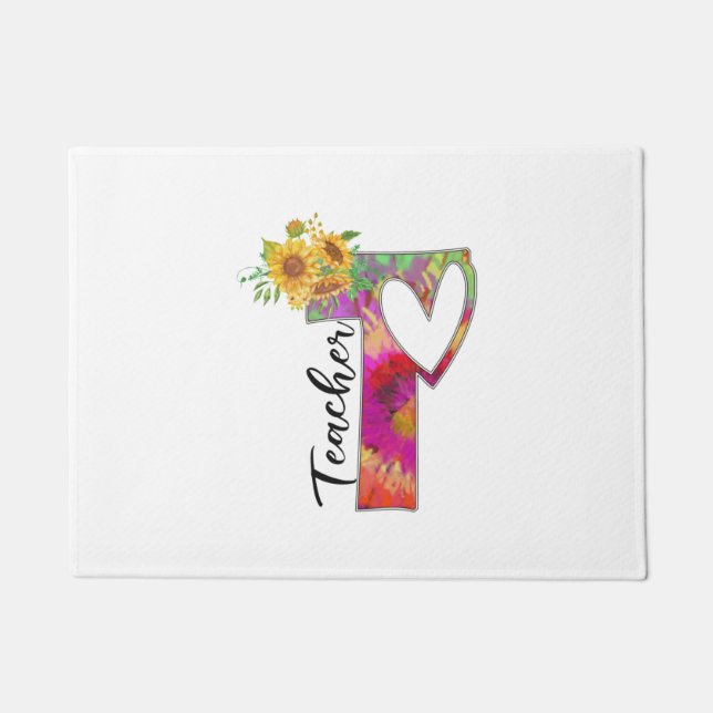 Tapete Professora de Flores de Arte (Frente)