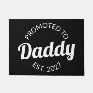 Tapete Promovido a Papai Est 2027 Novo Papai Chá de Bebê 
