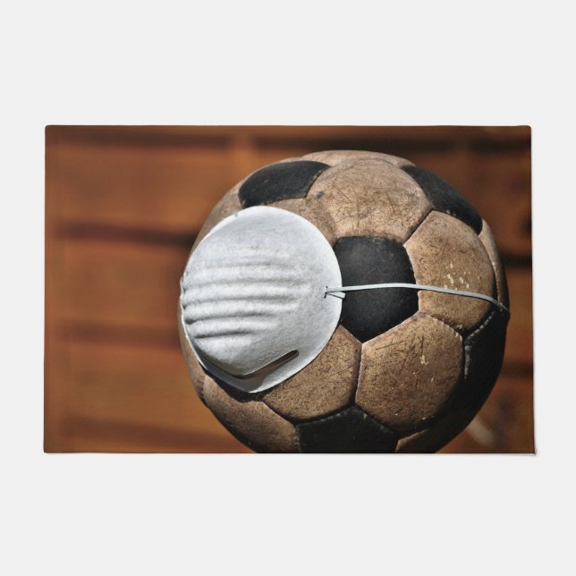 Tapete Proteção Respiratória Do Vaso De Futebol (Frente)
