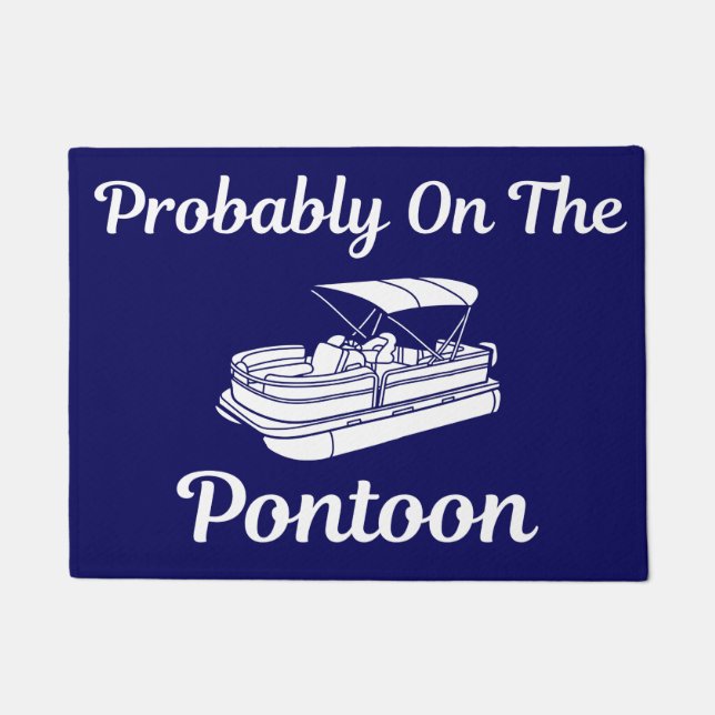 Tapete Provavelmente Na Porta Do Pontoon (Frente)