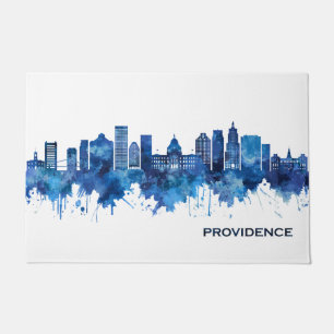 Tapete Providence Rhode Island Skyline Blue