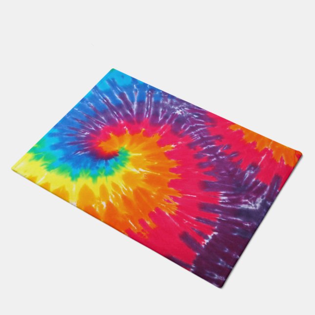 Tapete Psychedelic Neon Tie-Dye (Inclinado)