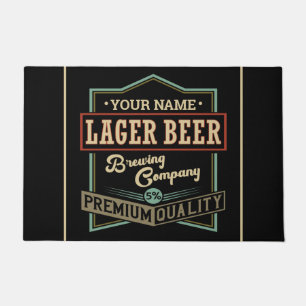 Tapete Pub de Bar de Rótulo de Criação de Cerveja Persona