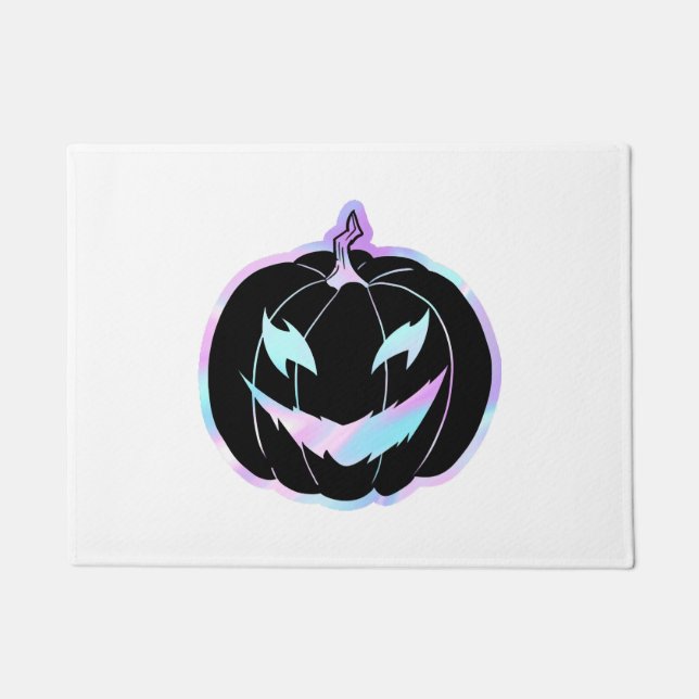 Tapete Pumpkin de Halloween Roxo, Figurinos de Halloween (Frente)