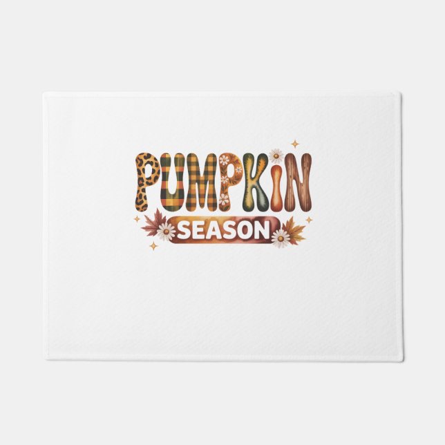 Tapete Pumpkin Season Fall Boho (Frente)