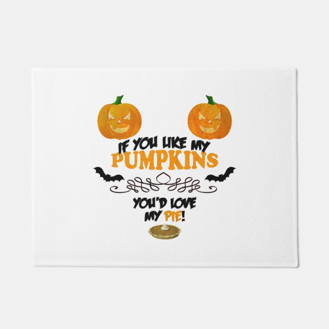 Tapete Pumpkins e Pie (Frente)