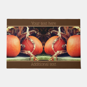 Tapete Pumpkins Pumpkins Secos Pestais de Milho Outono Pe