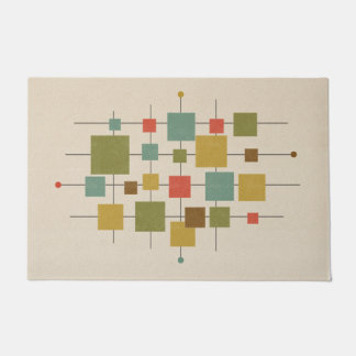 Tapete Quadrados Geométricos MCM - Magnet Multipostal
