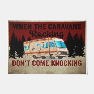 Tapete Quando as Caravanas Atropelam Não Venham Batendo