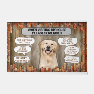 Tapete Quando Visitar A Minha Casa, Lembre-Se Do Relatóri