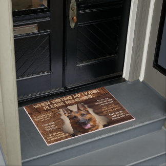 Tapete Quando Visitar A Minha Casa, Por Favor Lembrem-Se,