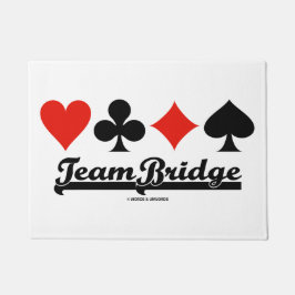 Tapete Quatro conjuntos de placas do Team Bridge
