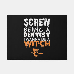 Tapete Que se dane ser Dentista Wanna Witch Halloween