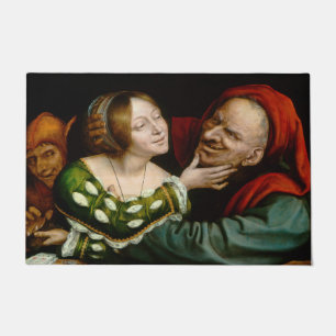 Tapete Quentin Matsys - Amantes Correspondentes
