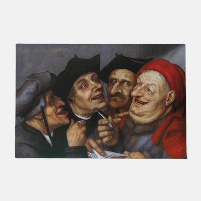 Tapete Quentin Matsys - O Contrato de Compra (Frente)