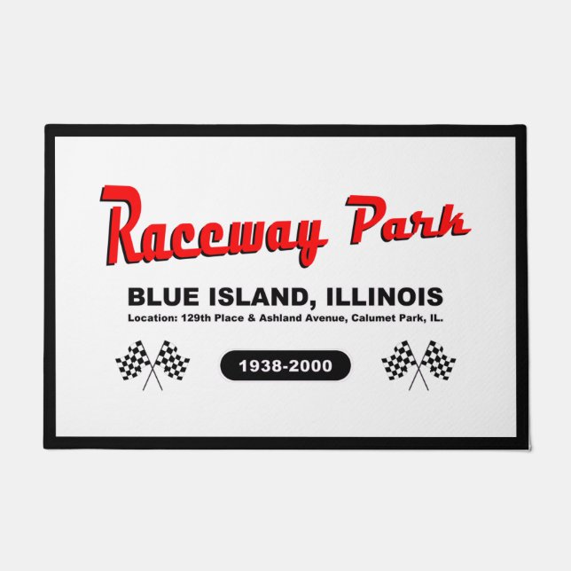 Tapete Raceway Park, Blue Island / Calumet Park, Illinois (Frente)