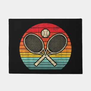 Tapete Racket de Tênis retrovisores cruzado - Pista despo