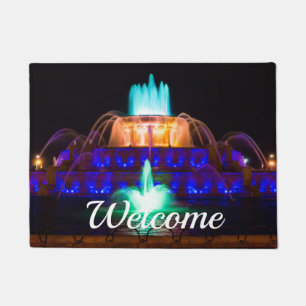 Tapete Rainbow Buckingham Bem-Vindo Doormat