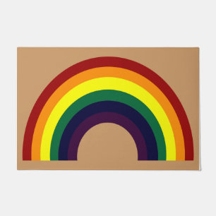 Tapete Rainbow Design Mat, quarto de criança