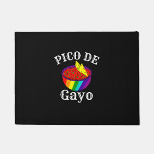 Tapete Rainbow LGBTQ Pico De Gayo Orgulho gay Flag Salsa 