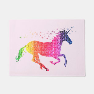 Tapete Rainbow Pink Unicorn