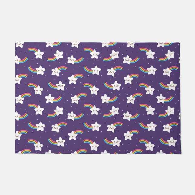 Tapete Rainbow Stars Doormat (Frente)
