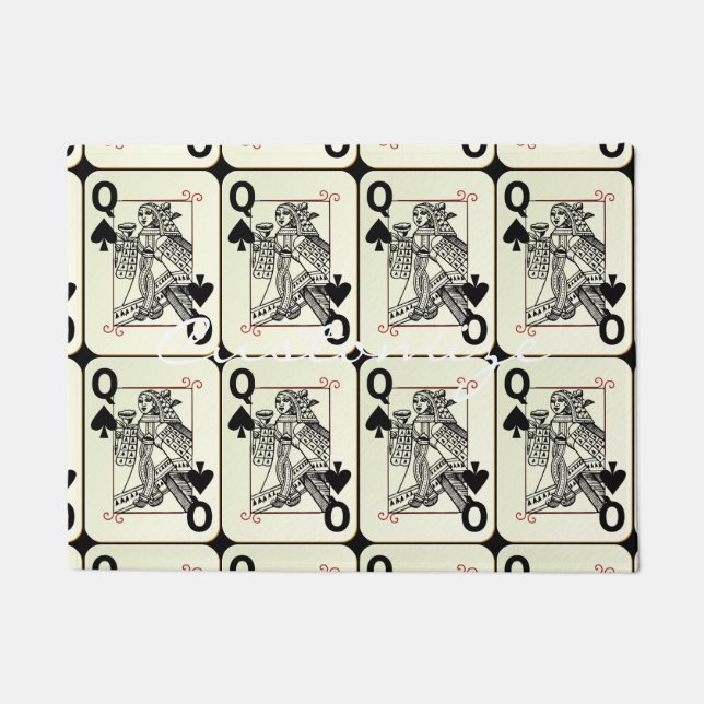 Tapete Rainha do cartão Thunder_Cove das pás (Frente)