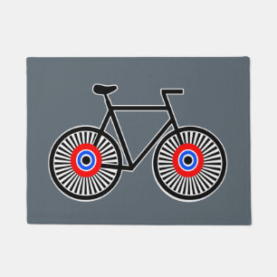 Tapete Raios clássicos do alvo da bicicleta