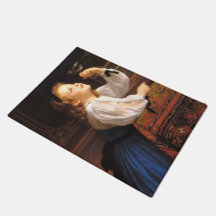 Rapariga com um Pássaro (por William-Adolphe Bougu