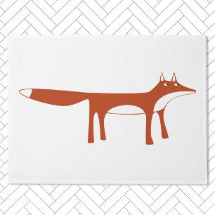 Tapete Raposa Vermelha