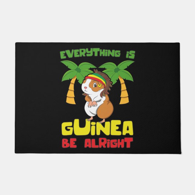 Tapete Rasta Guinea Pig (Frente)