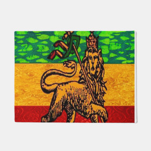 Tapete Rasta Leão de Judah Flag