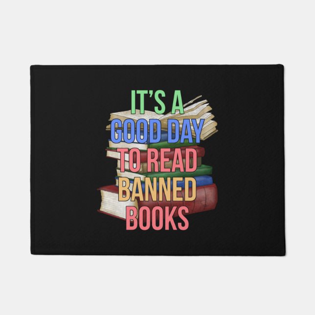 Tapete Read Banned Books Librarian Bookworm Book Reader (Frente)