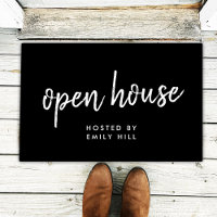 Real Estate Open House Na moda Black Realer