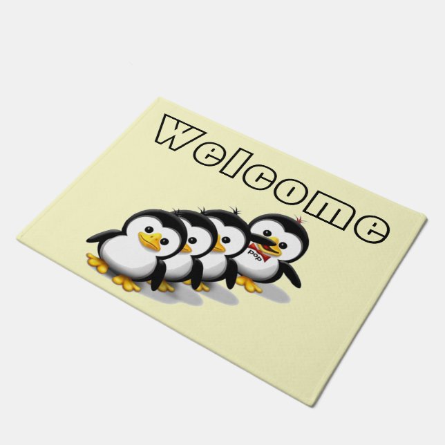 Tapete Rebanho dos pinguins (Inclinado)